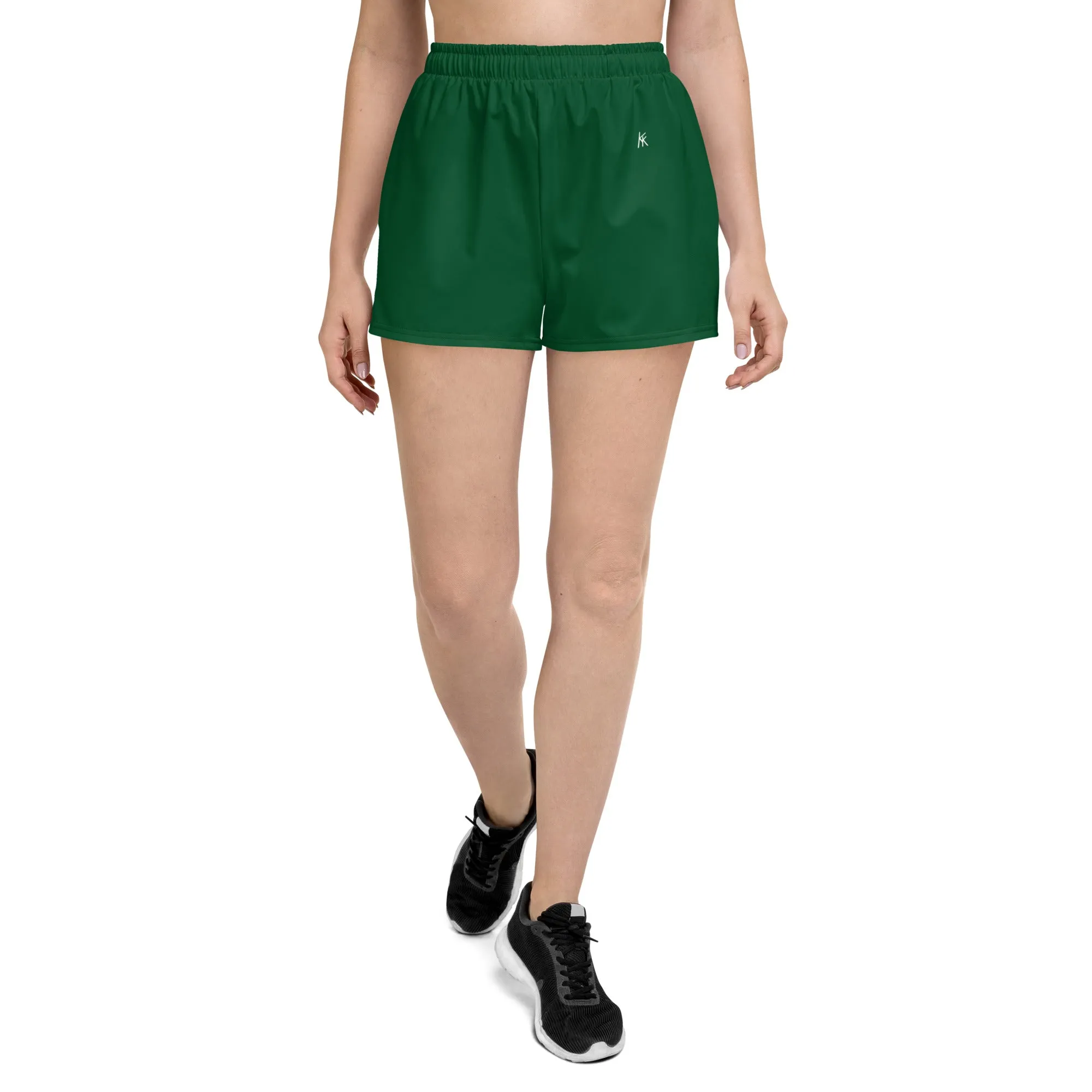 Solid Color Athletic Shorts