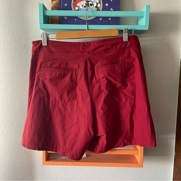 Spanx Sunshine Skort in Dark Cherry