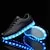 Sparkling LED Sneakers for Kids - USB Rechargeable Glitter Lights, Non-Slip Design, Perfect for Holidays!