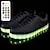 Sparkling LED Sneakers for Kids - USB Rechargeable Glitter Lights, Non-Slip Design, Perfect for Holidays!