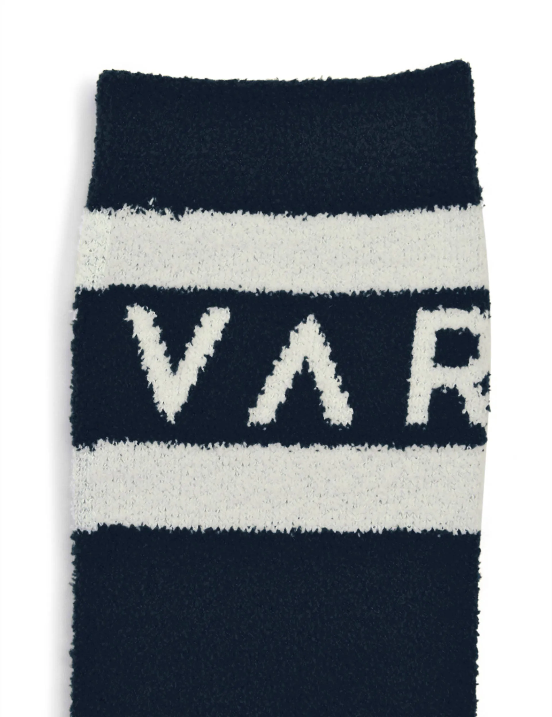 Spencer Sock - Black/Egret