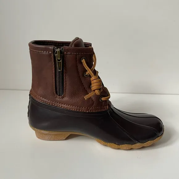 Sperry Topsider Kid’s Unisex Saltwater Water-resistant Rain Boot - Brown