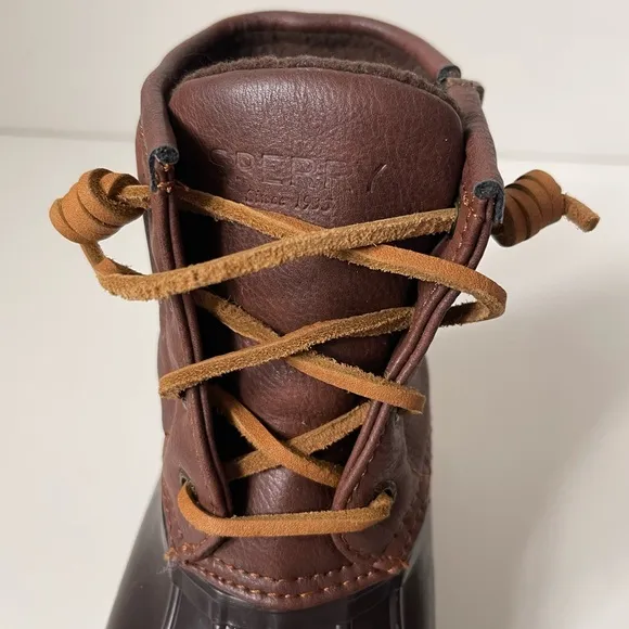 Sperry Topsider Kid’s Unisex Saltwater Water-resistant Rain Boot - Brown