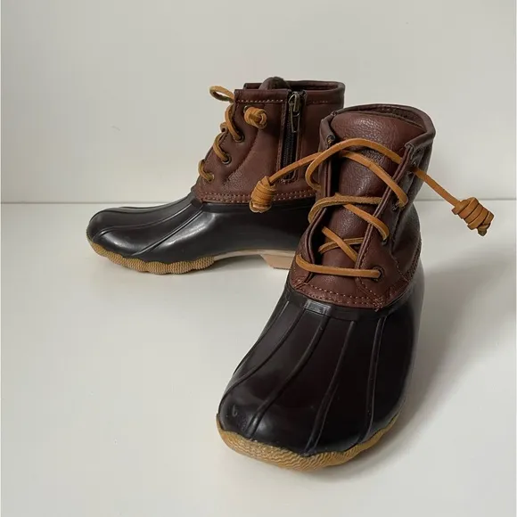 Sperry Topsider Kid’s Unisex Saltwater Water-resistant Rain Boot - Brown