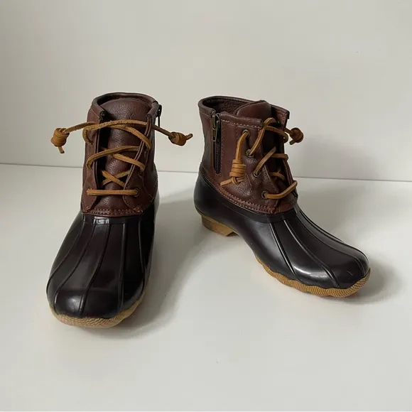 Sperry Topsider Kid’s Unisex Saltwater Water-resistant Rain Boot - Brown