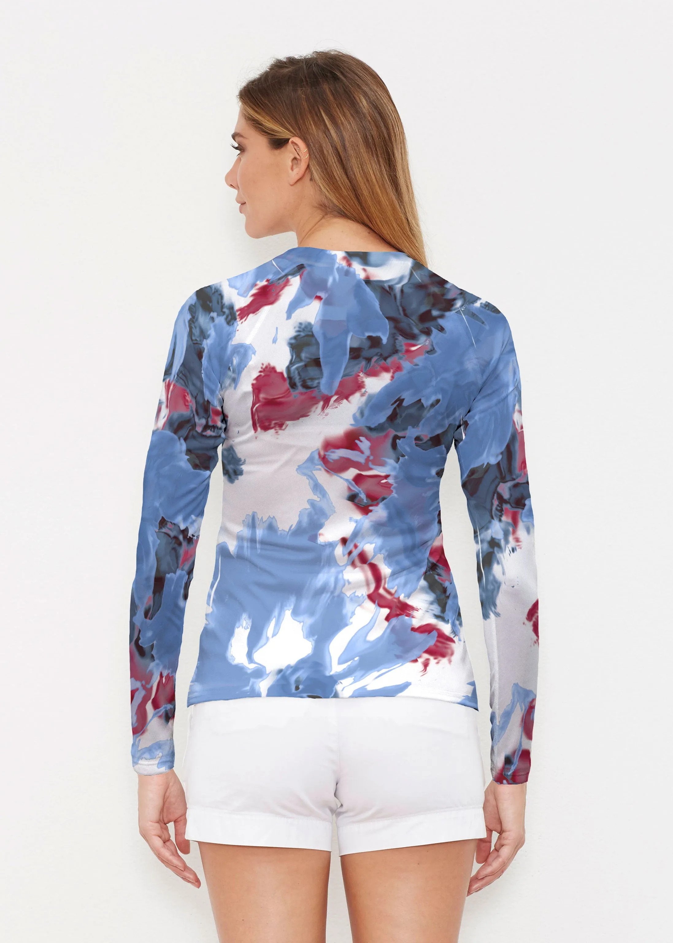 Splatter (25066) ~ Long Sleeve Rash Guard