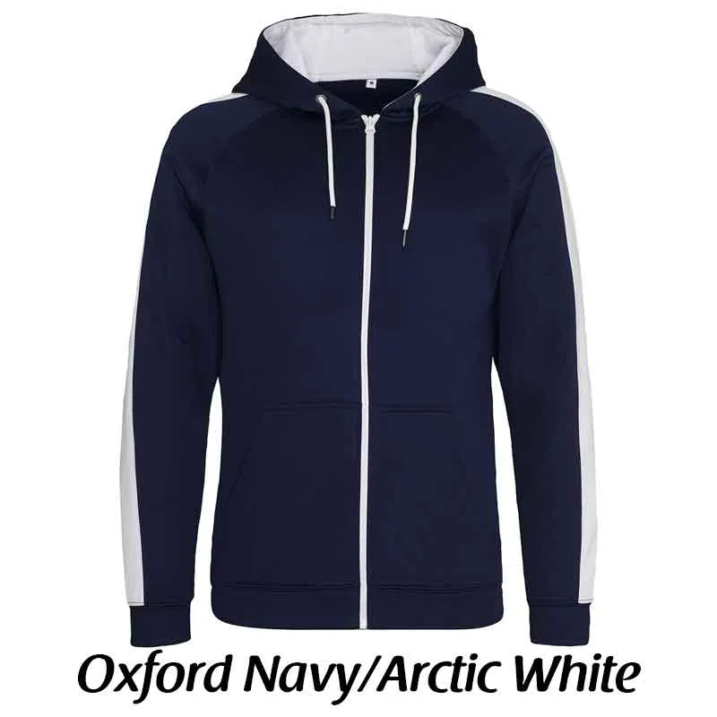 Sporty Zipped Hoodie, Personalised Gift