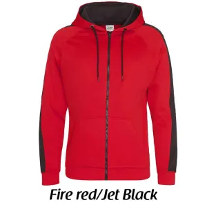 Sporty Zipped Hoodie, Personalised Gift