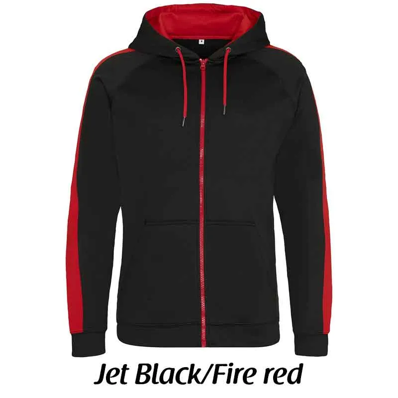 Sporty Zipped Hoodie, Personalised Gift