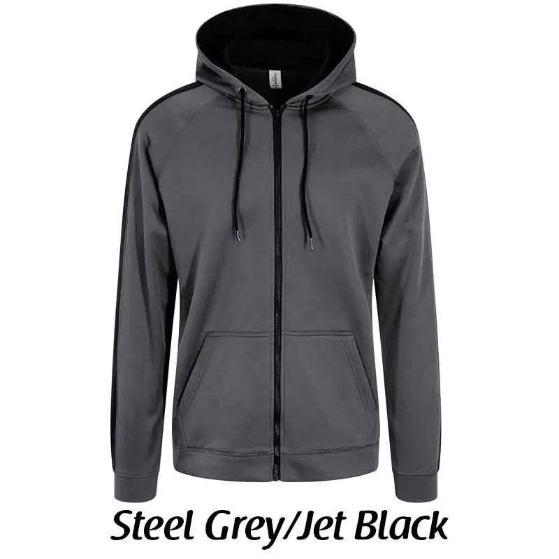Sporty Zipped Hoodie, Personalised Gift