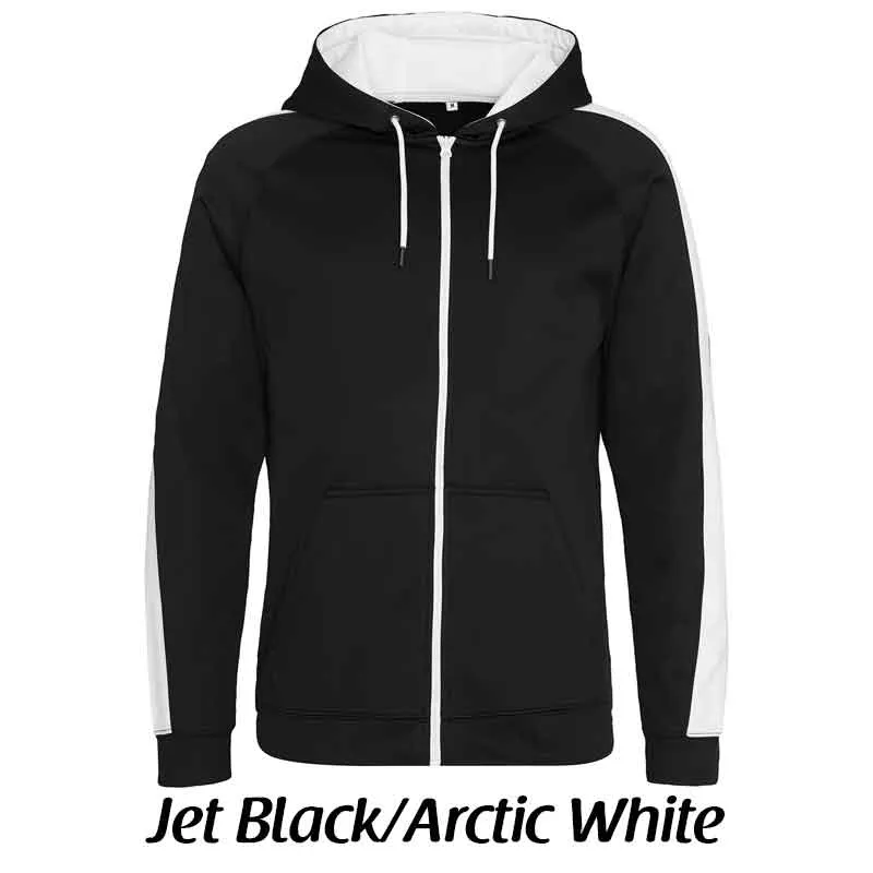 Sporty Zipped Hoodie, Personalised Gift