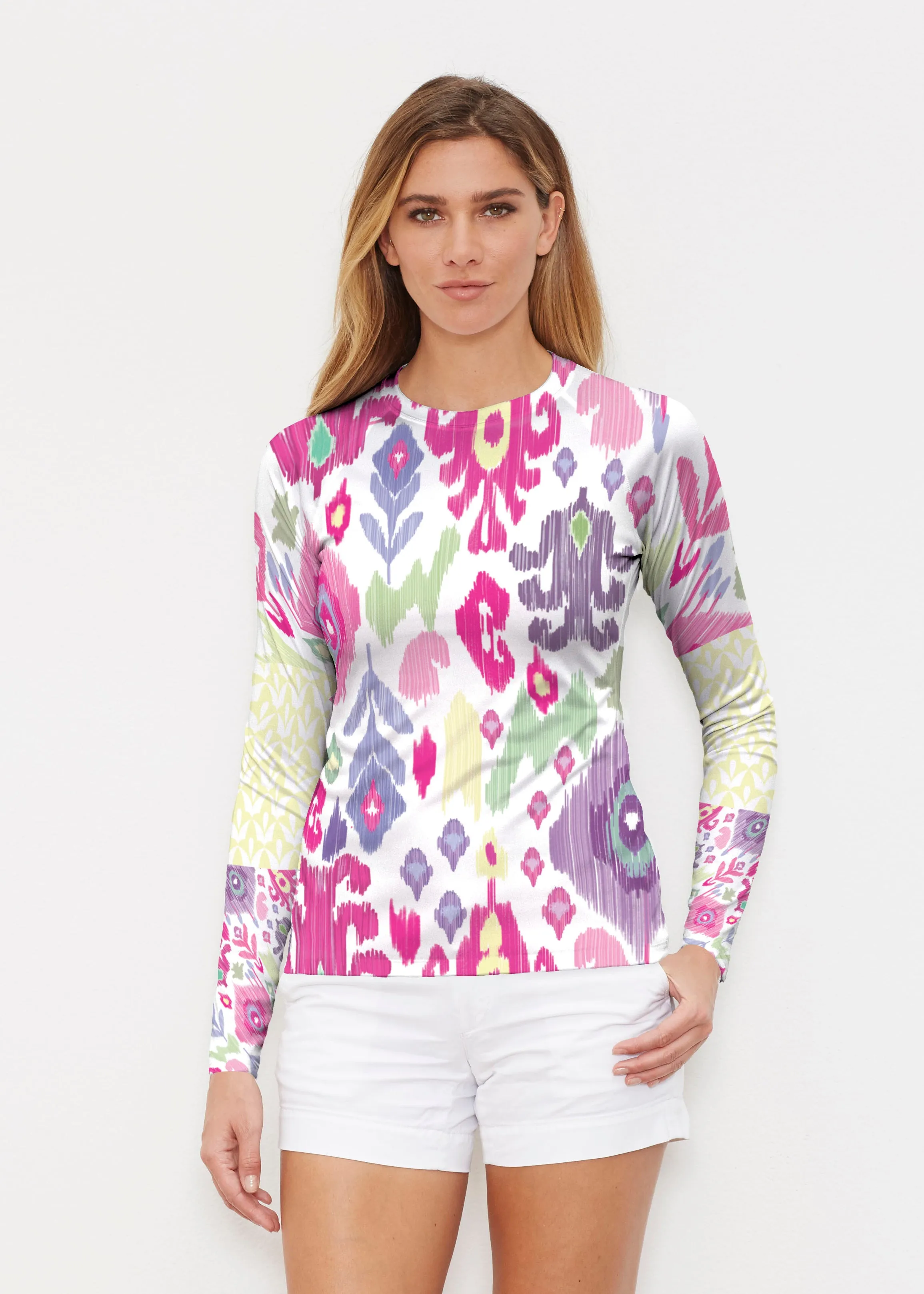 Spring Pastel (8155) ~ Long Sleeve Rash Guard