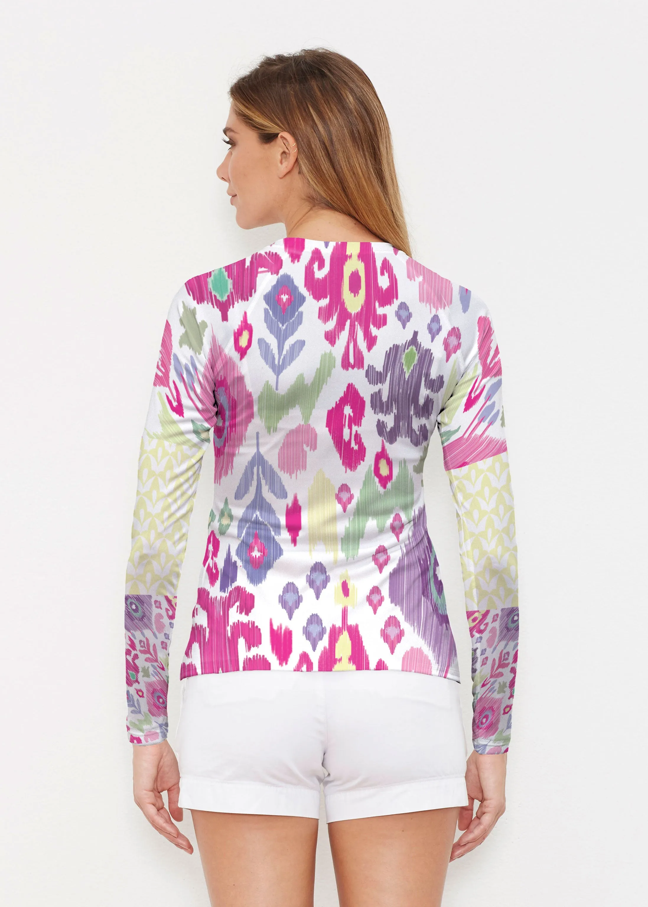 Spring Pastel (8155) ~ Long Sleeve Rash Guard