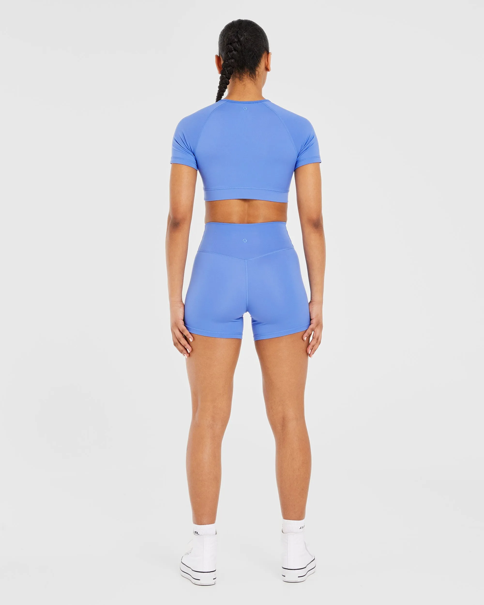 Staple Crop Top - Cobalt Blue