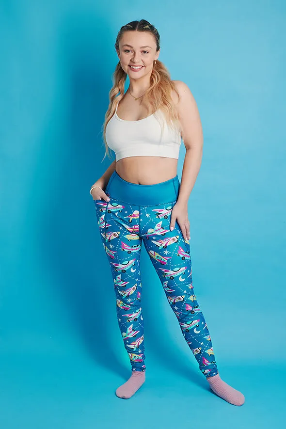 Stardust Skyrocket Women's Activewear Leggings