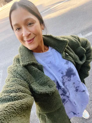 Steel Grey Tie Dye Crewneck