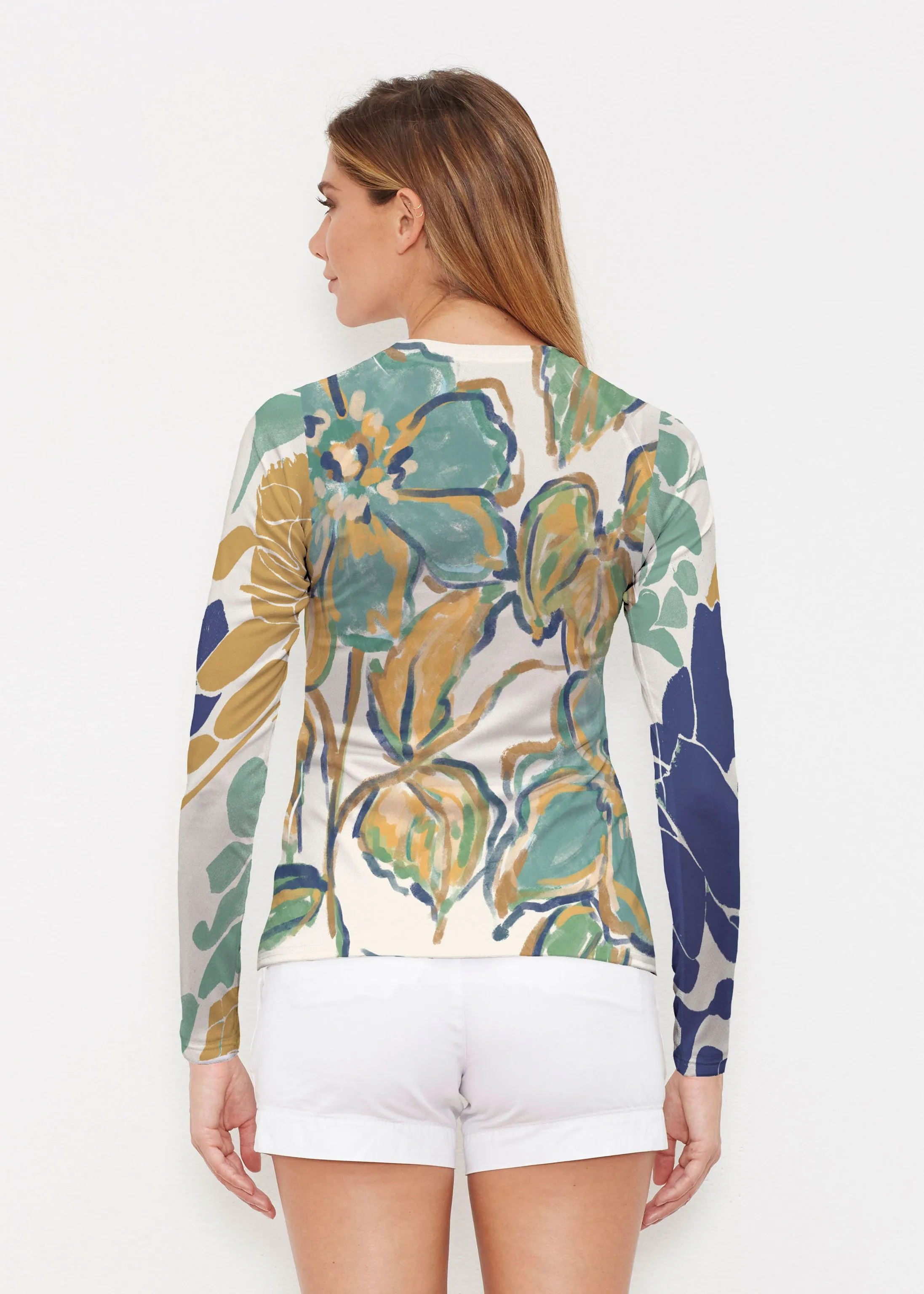 Stefania (8110) ~ Long Sleeve Rash Guard