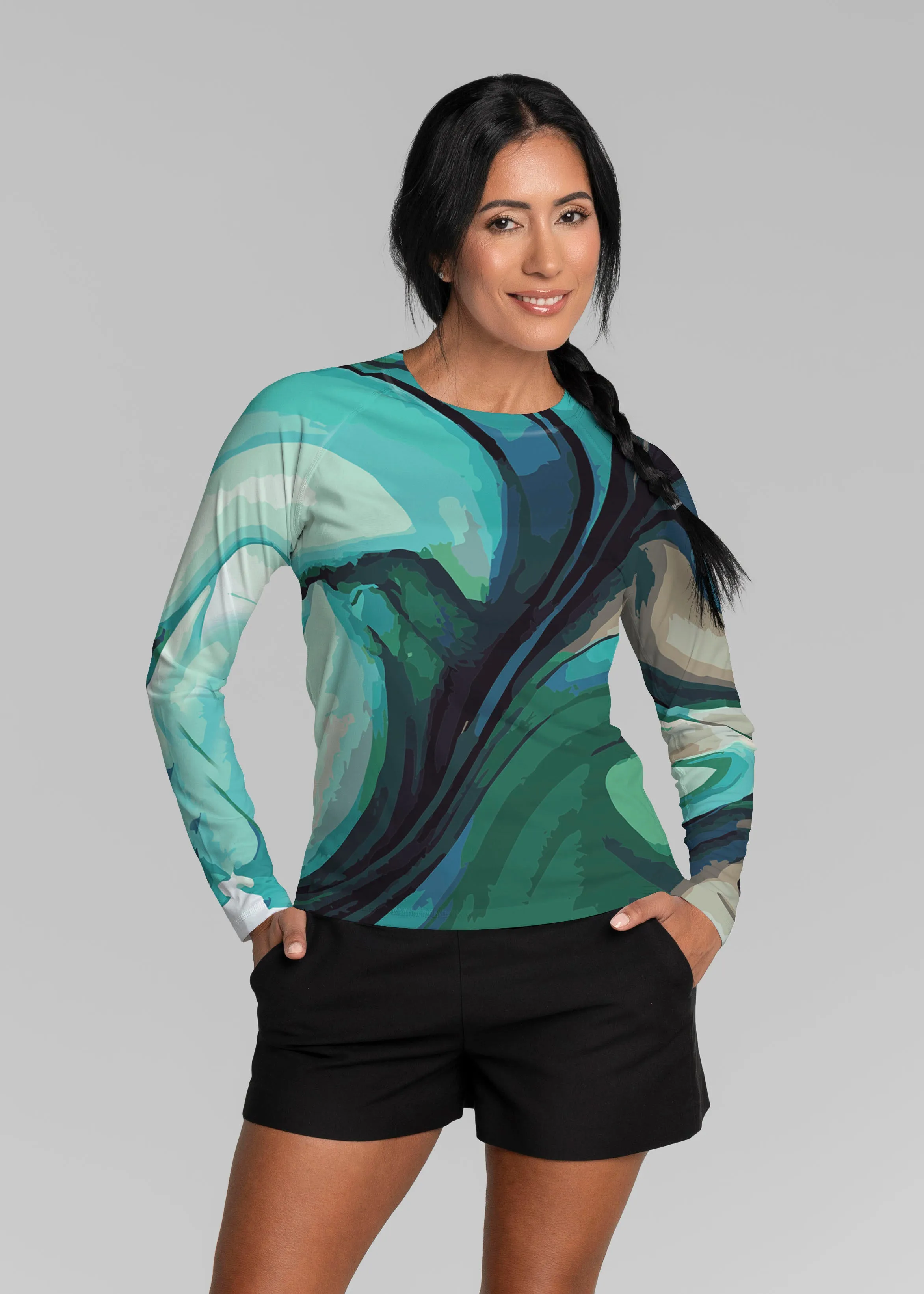Stella (14313) ~ Long Sleeve Rash Guard