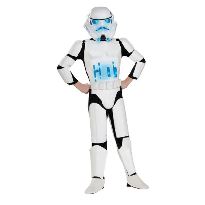 Stormtrooper Star Wars Deluxe Light Up Child Size Large
