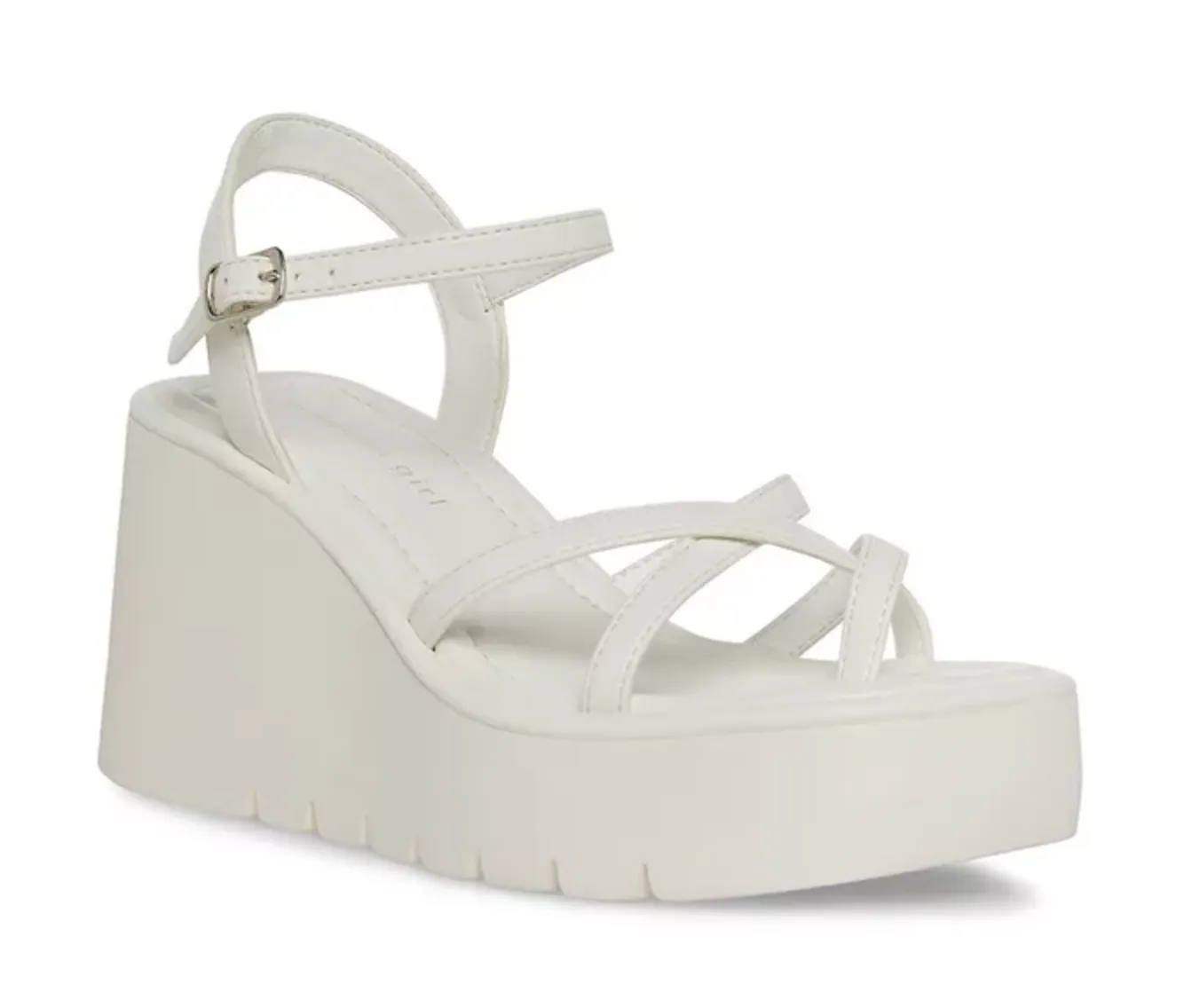 Strappy Criss Cross Wedge Sandal