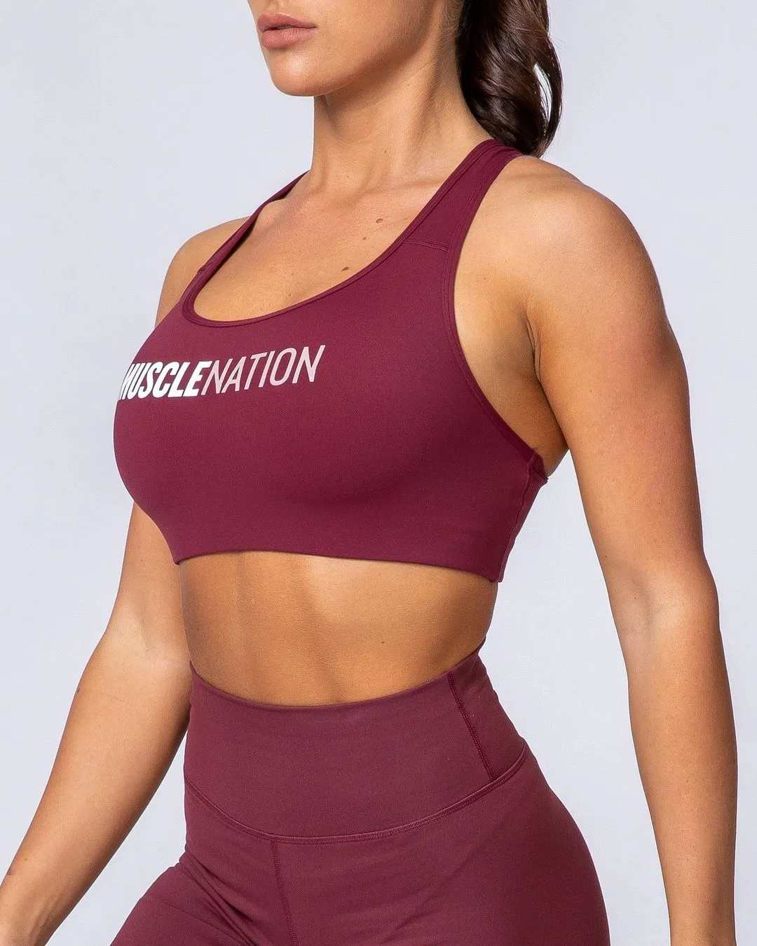Strike Bra - Wine