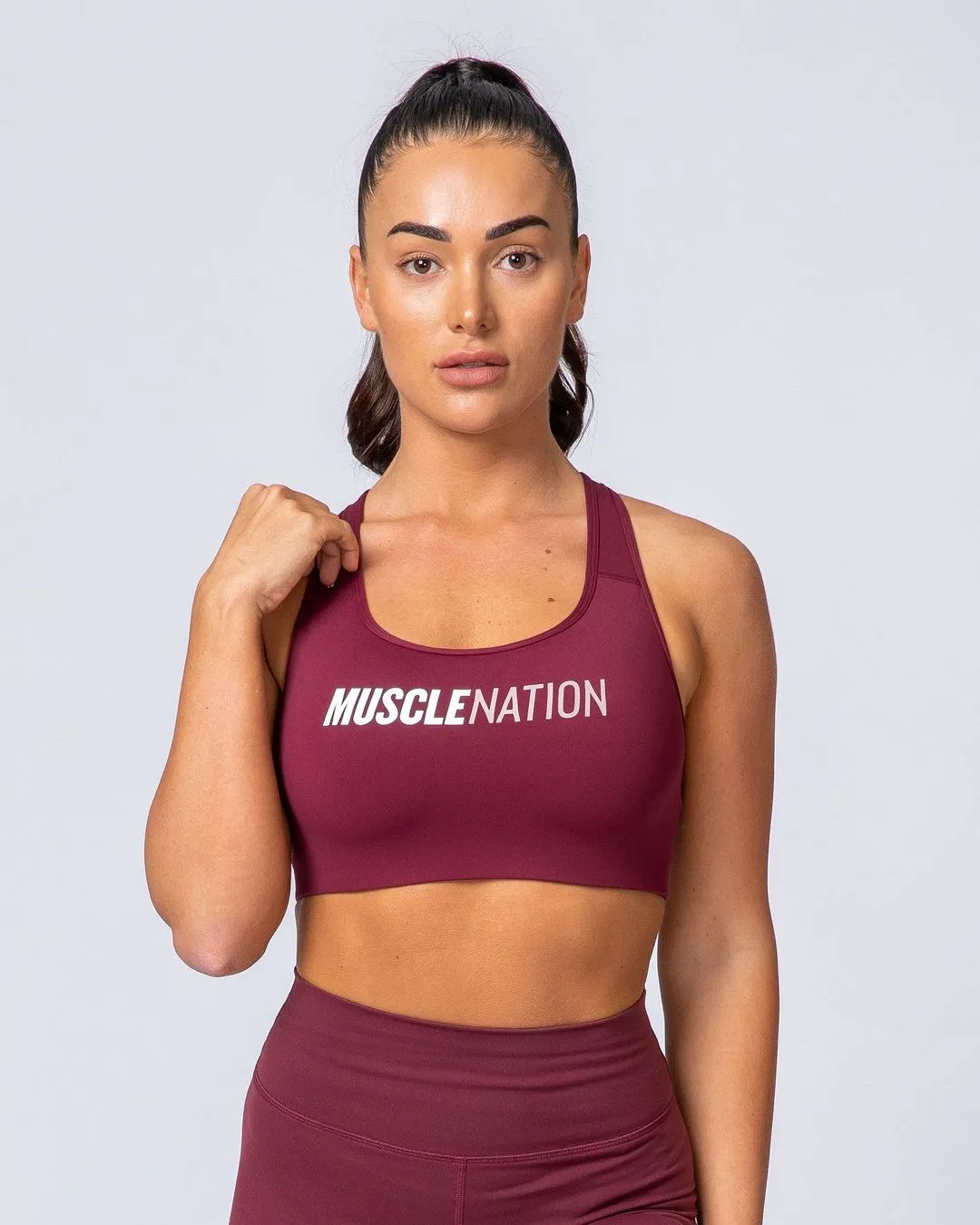 Strike Bra - Wine