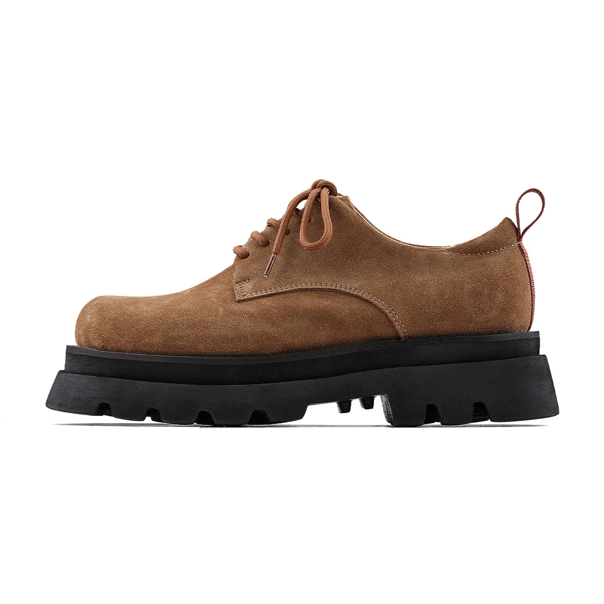 Stylish Suede Lace-Up Casual Shoes