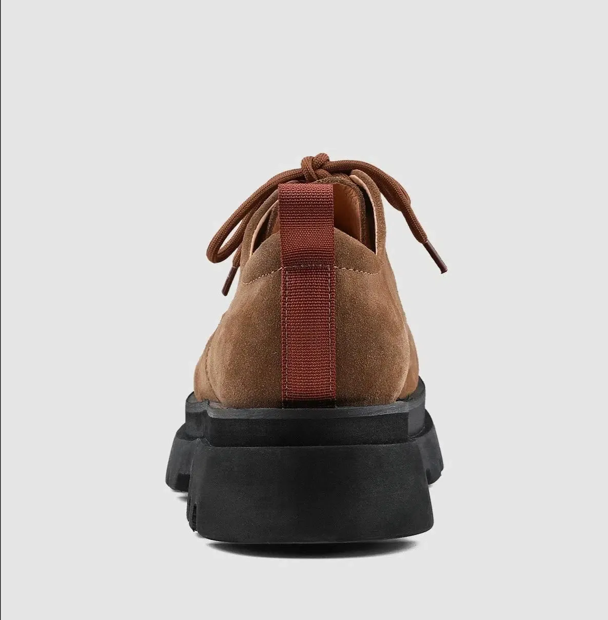 Stylish Suede Lace-Up Casual Shoes