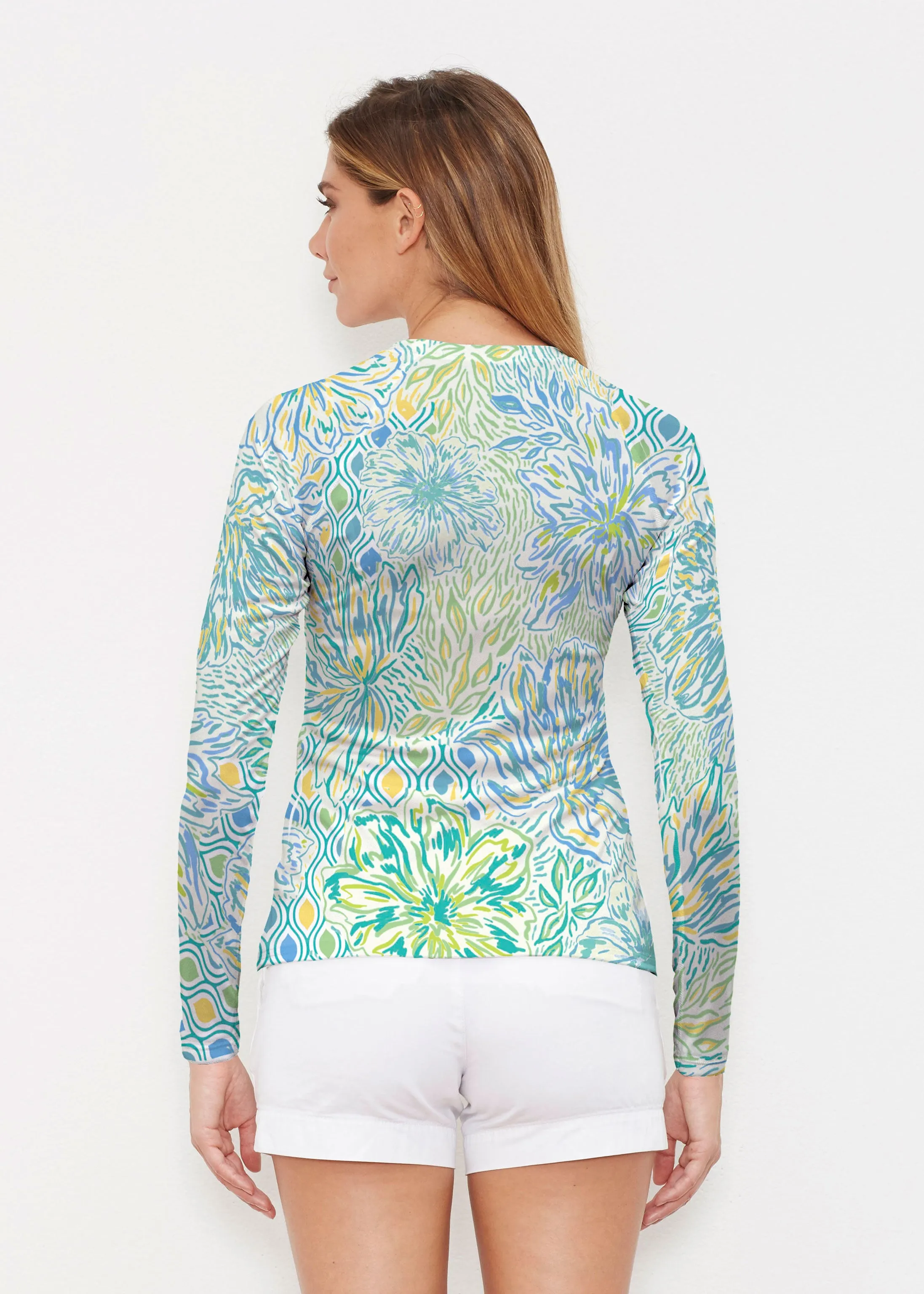Summer Vibes (8069) ~ Long Sleeve Rash Guard