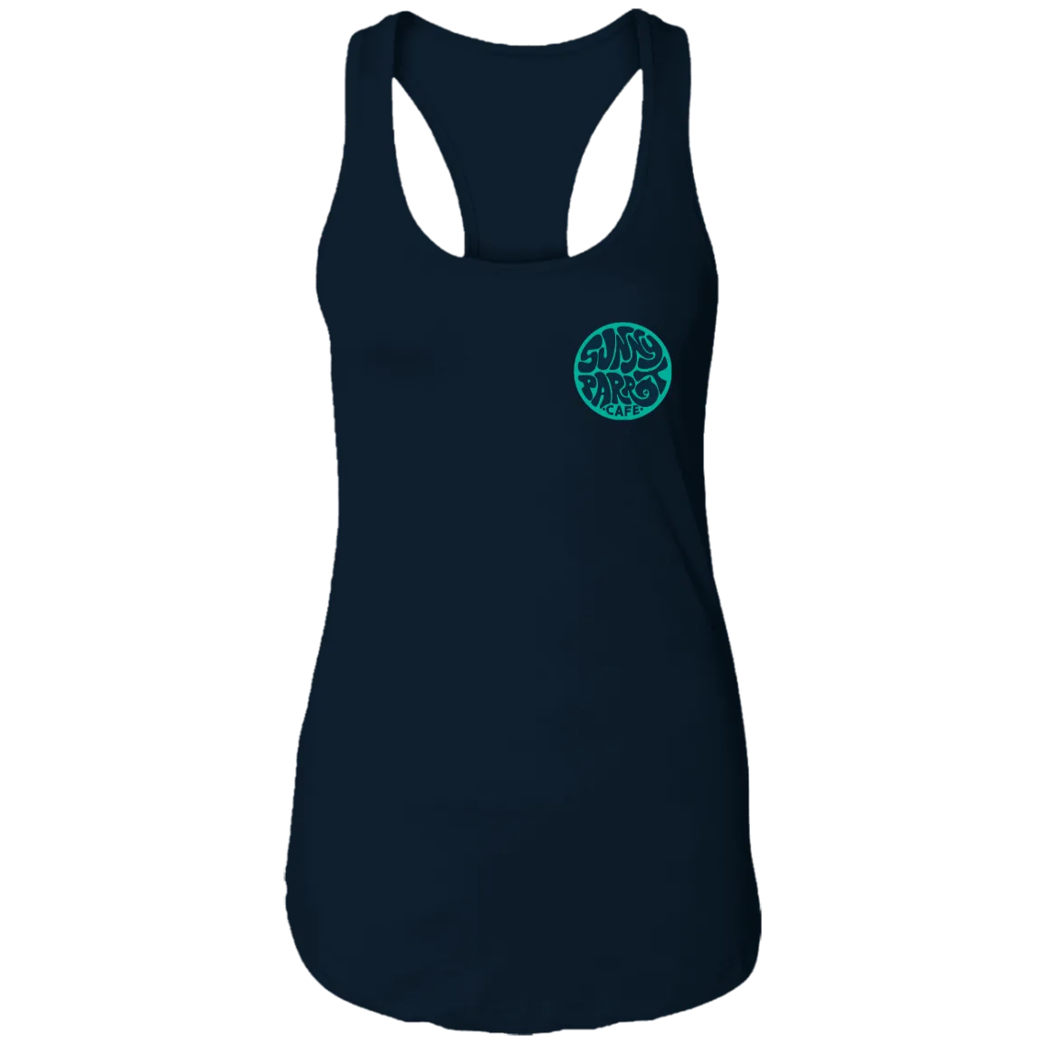 Sunny Parrot Ladies Ideal Racerback Tank