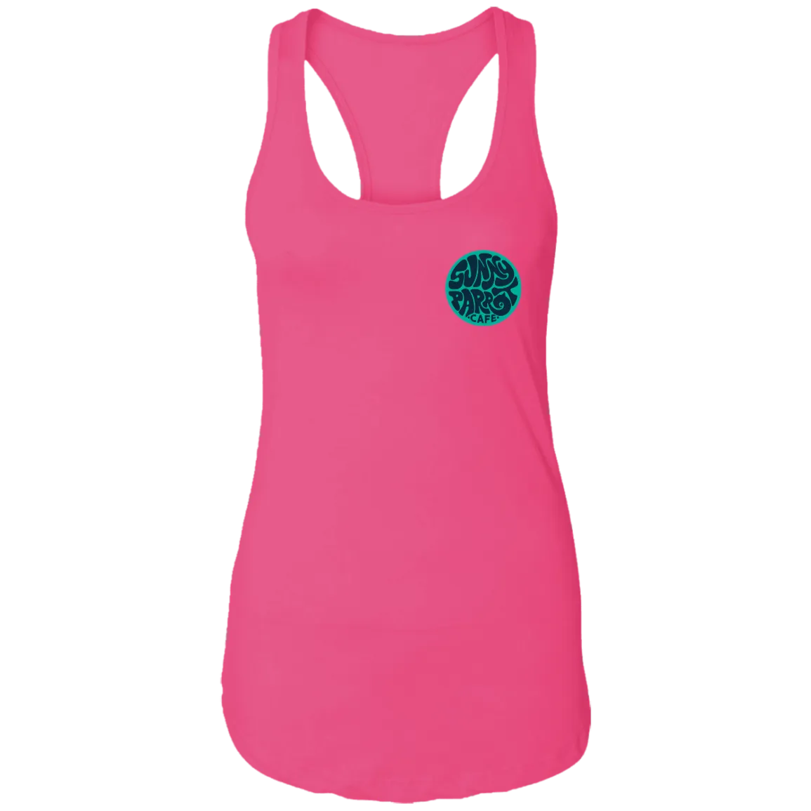 Sunny Parrot Ladies Ideal Racerback Tank