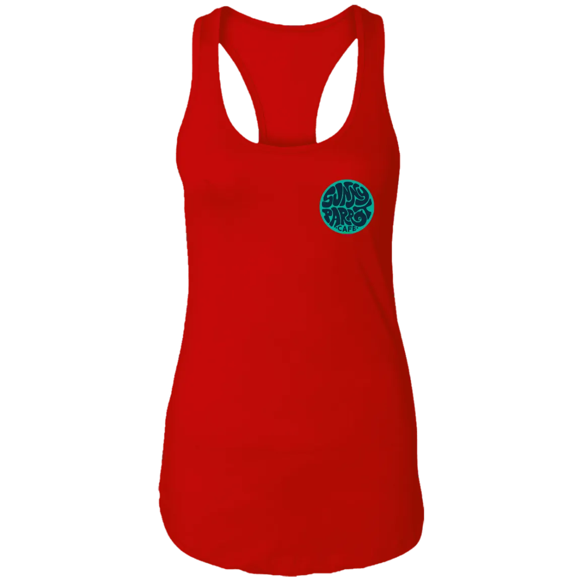 Sunny Parrot Ladies Ideal Racerback Tank