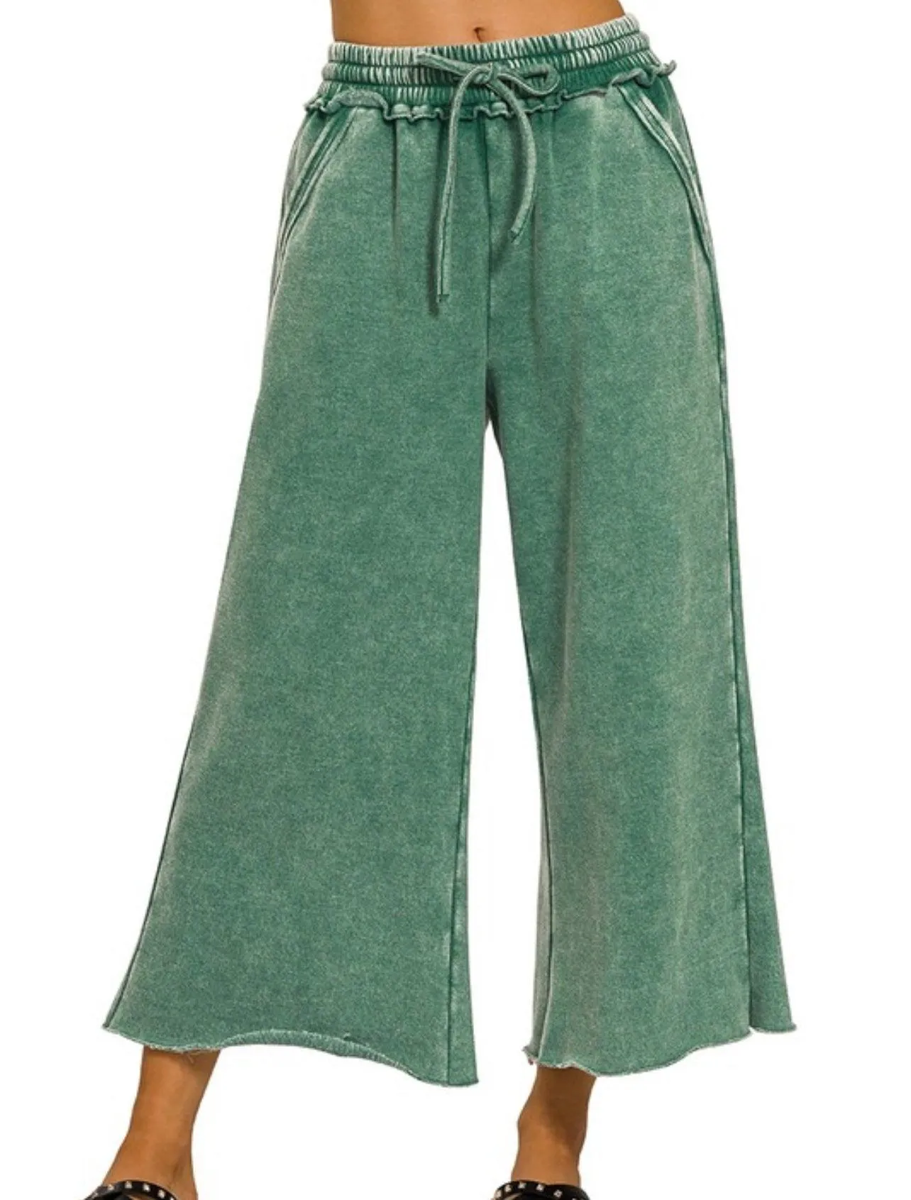 Sweatpants Fleece Palazzo