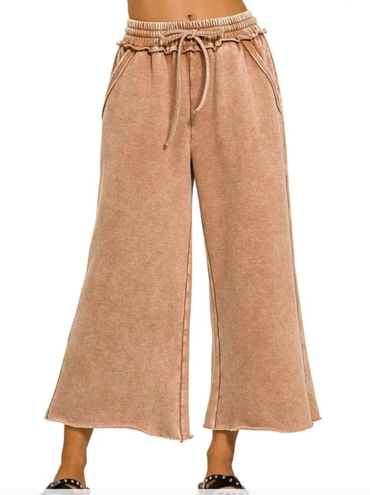 Sweatpants Fleece Palazzo