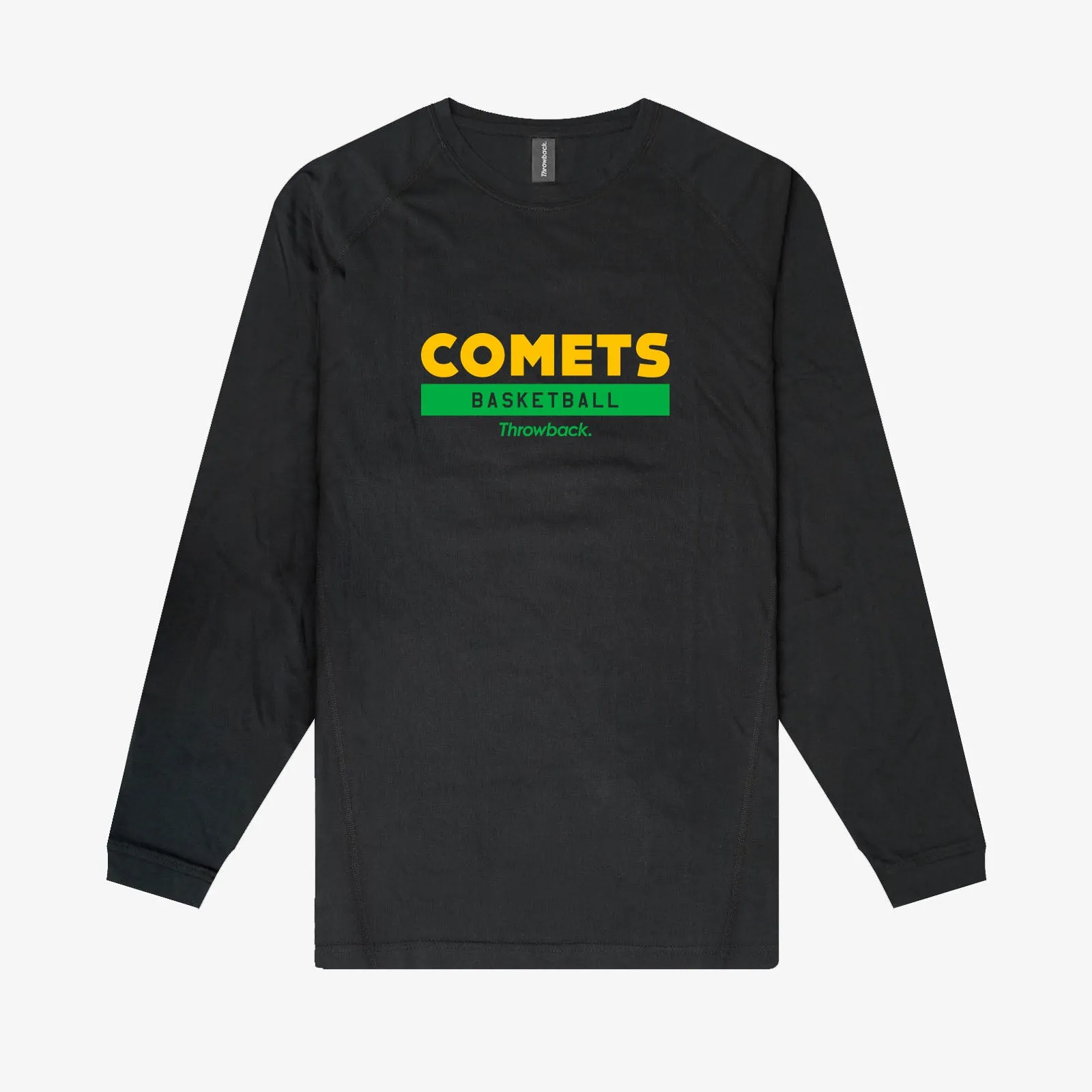 Sydney Comets Long Sleeve Shooter Shirt - Black