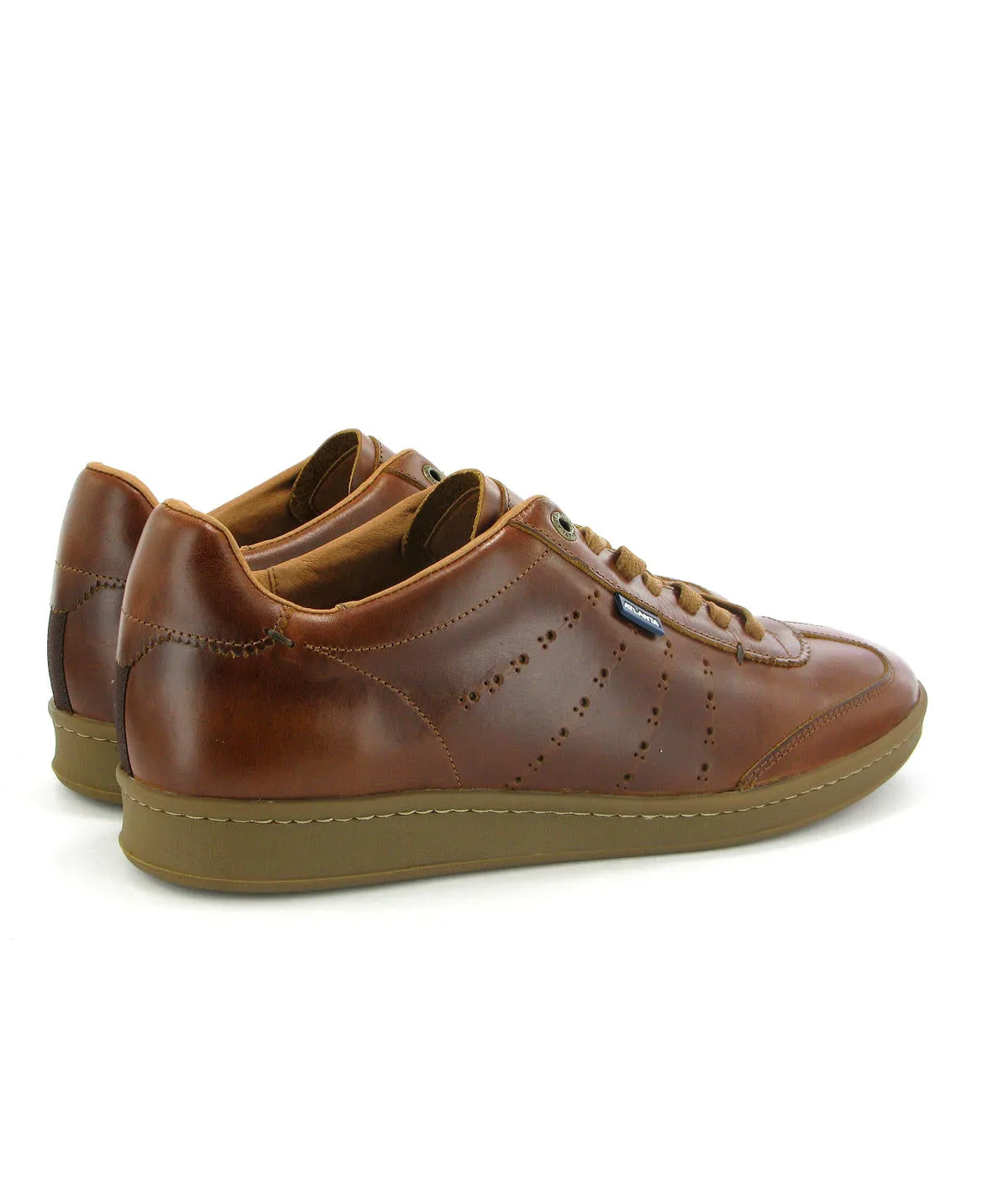 T-Sneakers - pull up brandy