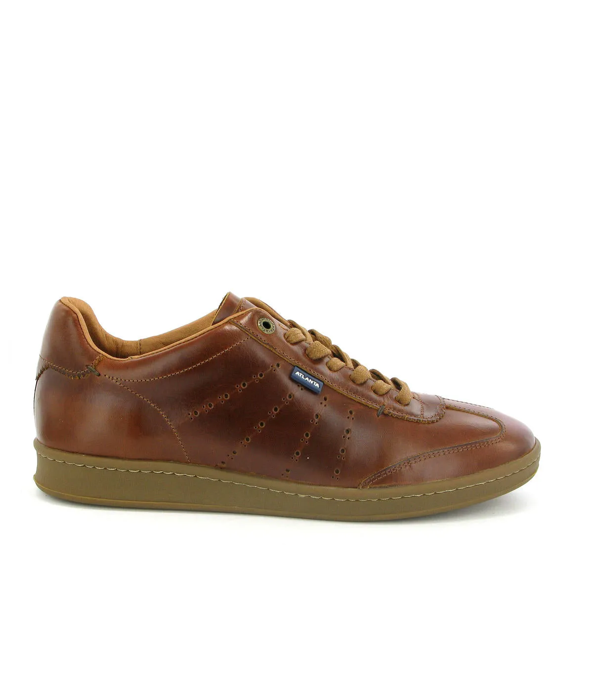 T-Sneakers - pull up brandy