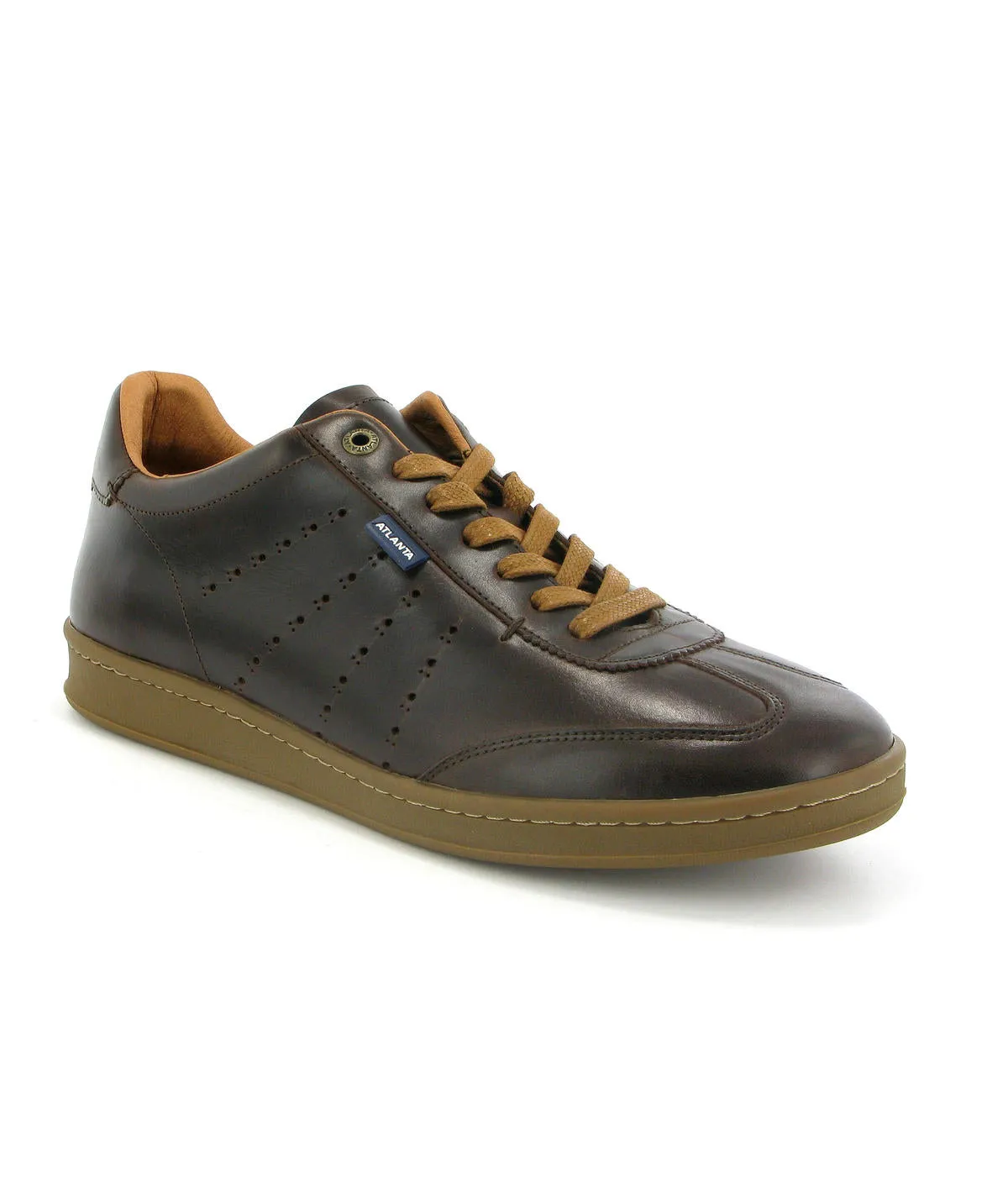 T-Sneakers - pull up castanho escuro