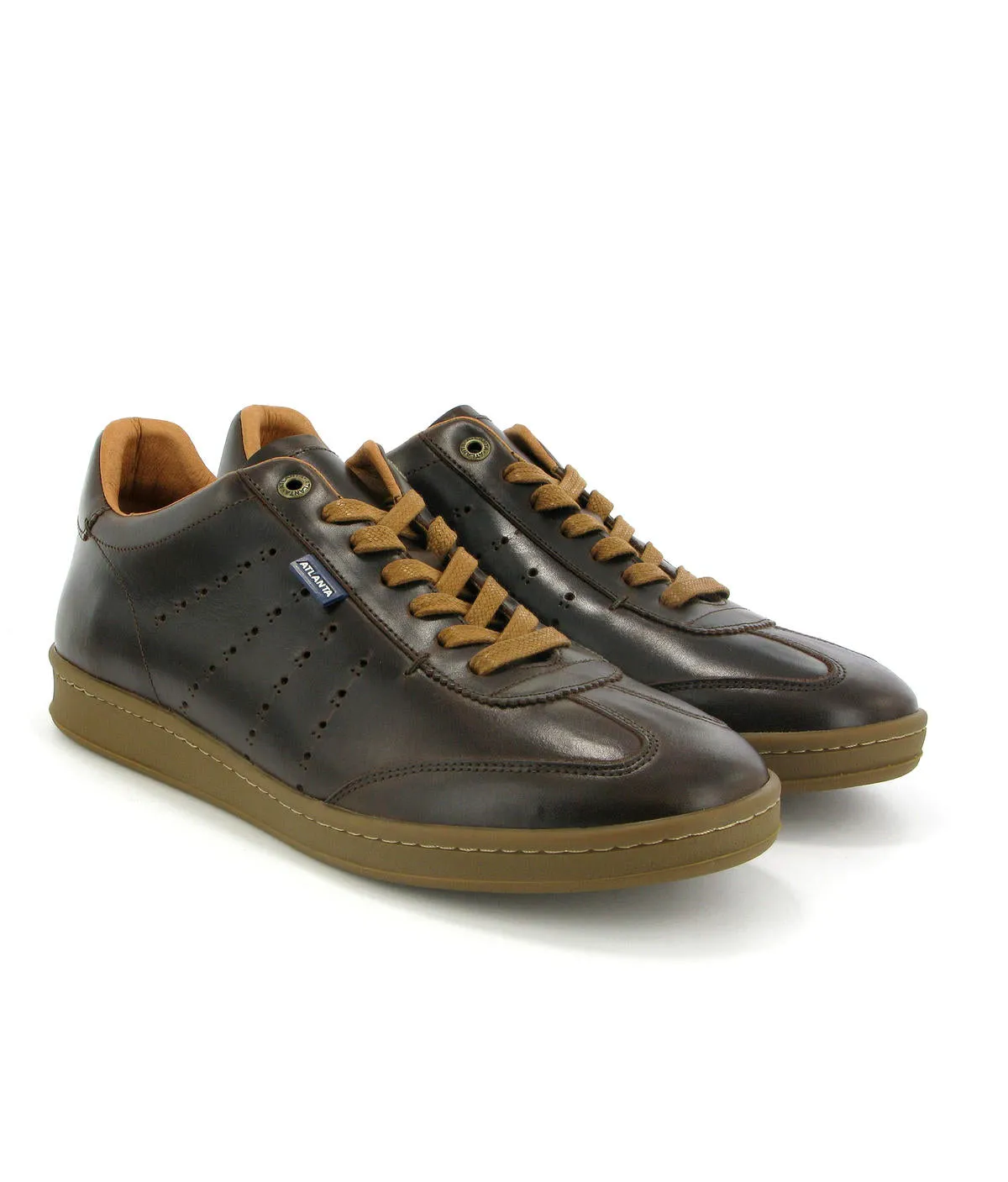 T-Sneakers - pull up castanho escuro
