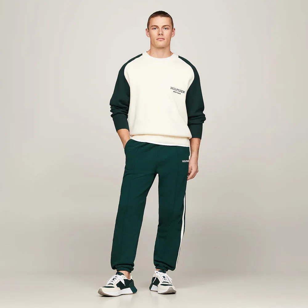 Tape Monotype Sweatpants - Dark Green