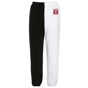 Temple Owls Two Tone Sweatpants