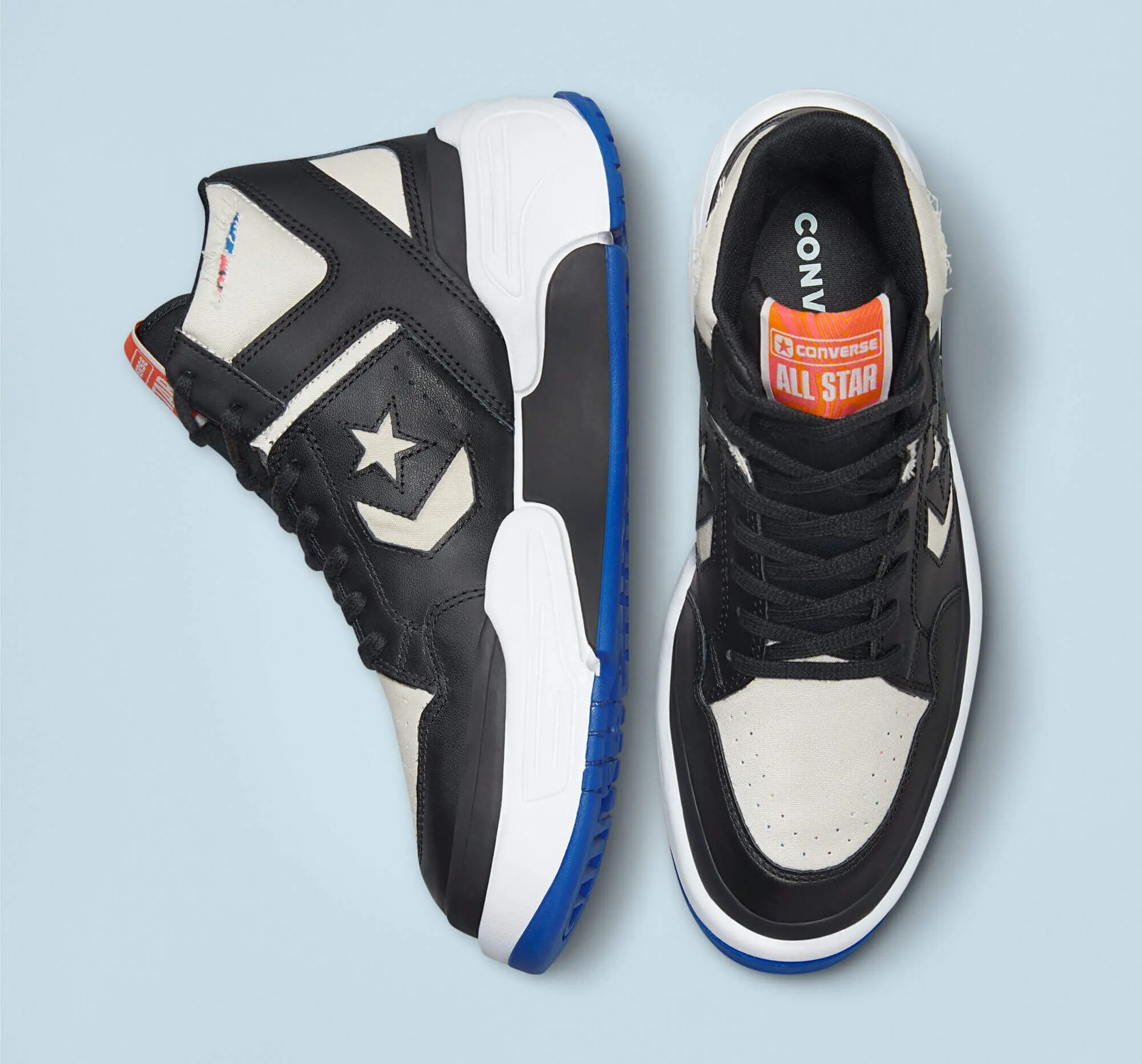 Tenisky Converse Weapon CX Tear Away Black/Light Bone/Blue