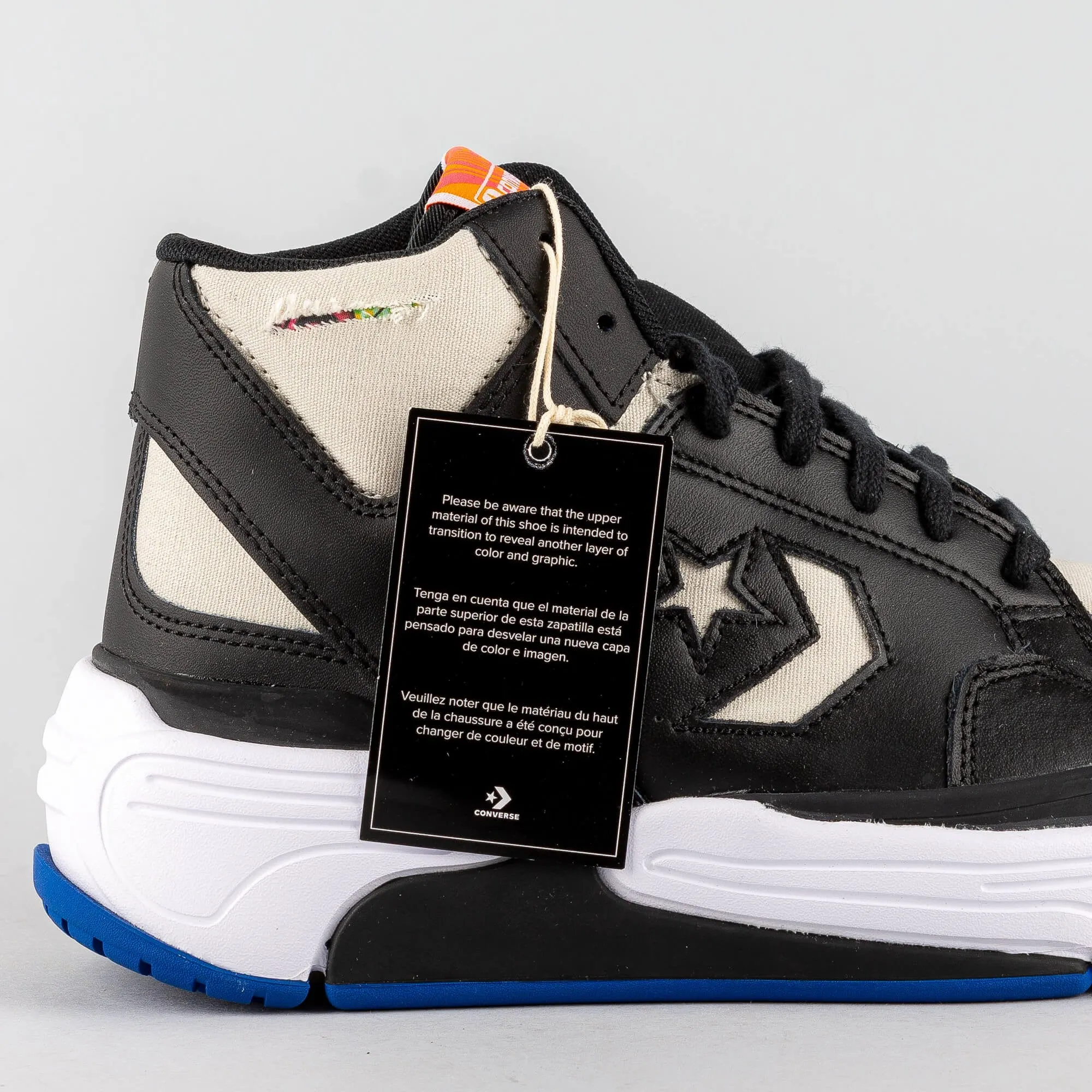 Tenisky Converse Weapon CX Tear Away Black/Light Bone/Blue