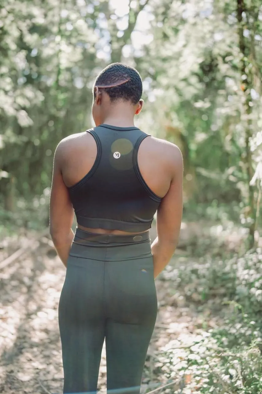 THE LONGER BODY CROP | BLACK