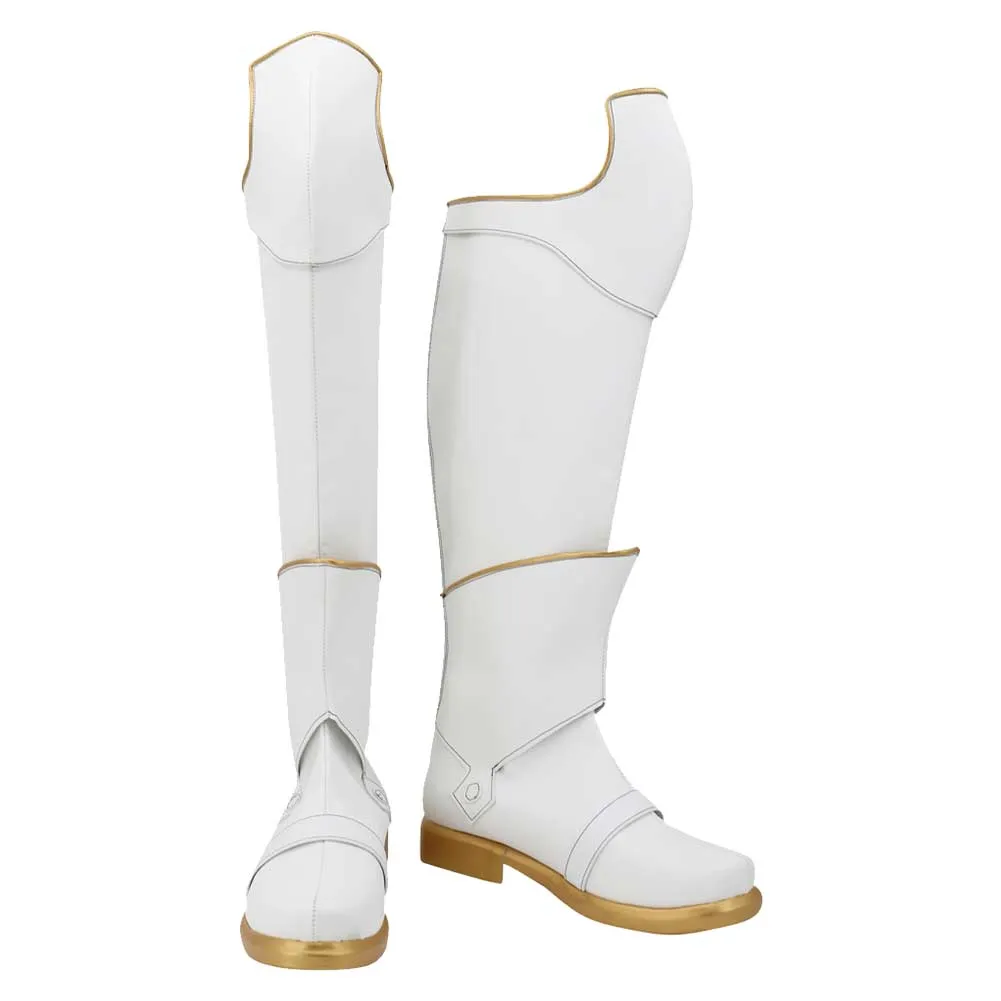 The Rising of the Shield Hero Motoyasu Kitamura Anime Character Cosplay Shoes White Boots Cosplay Costumes