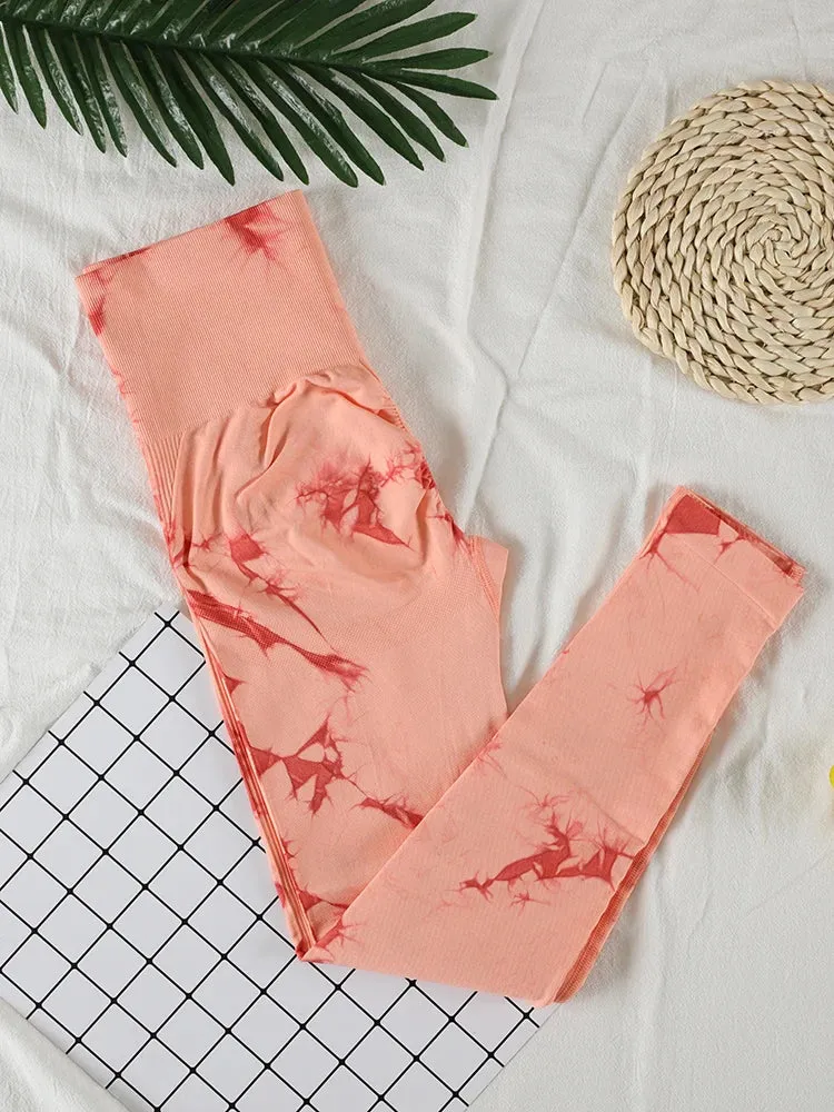 Tie Dye Seamless Gym Leggings