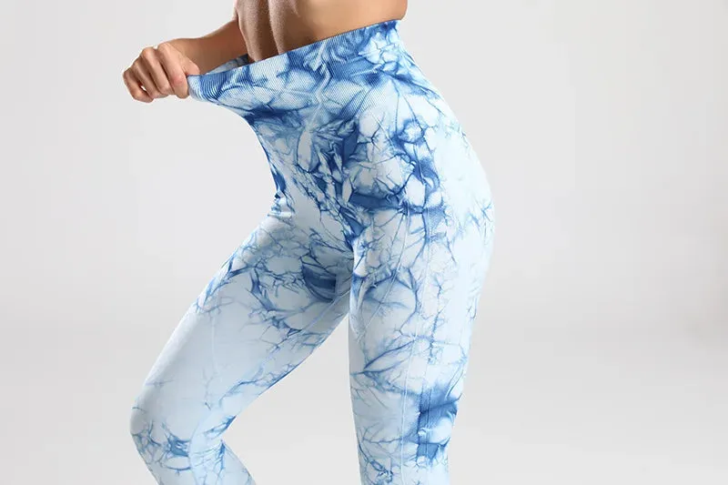 Tie Dye Seamless Gym Leggings