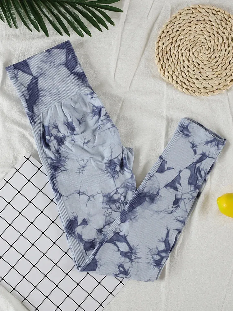 Tie Dye Seamless Gym Leggings