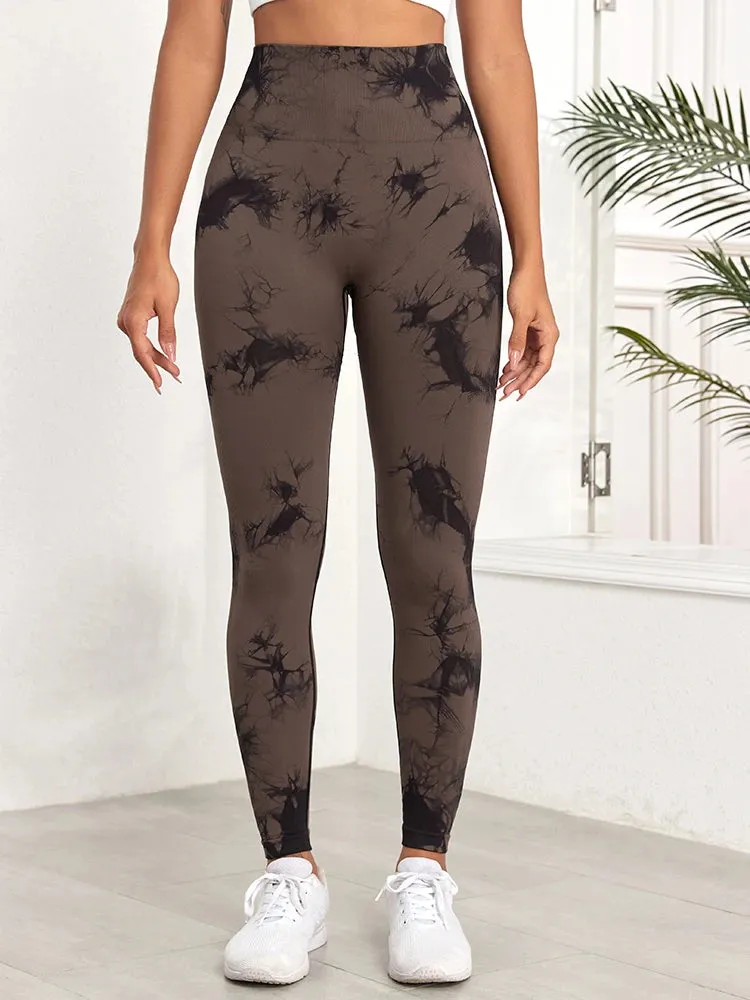 Tie Dye Seamless Gym Leggings