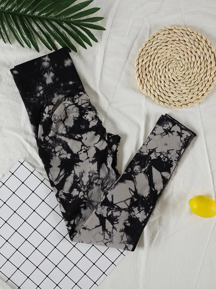 Tie Dye Seamless Gym Leggings